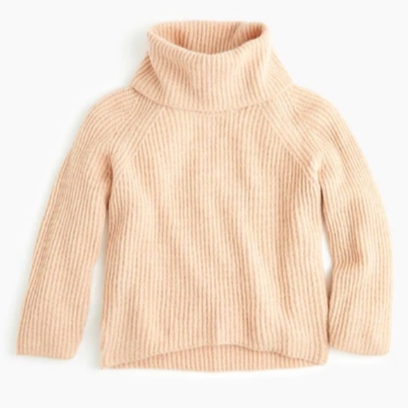 J Crew / Point Sur Pink Turtleneck - Picture 1 of 6